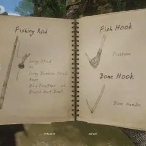 green hell fishing rod