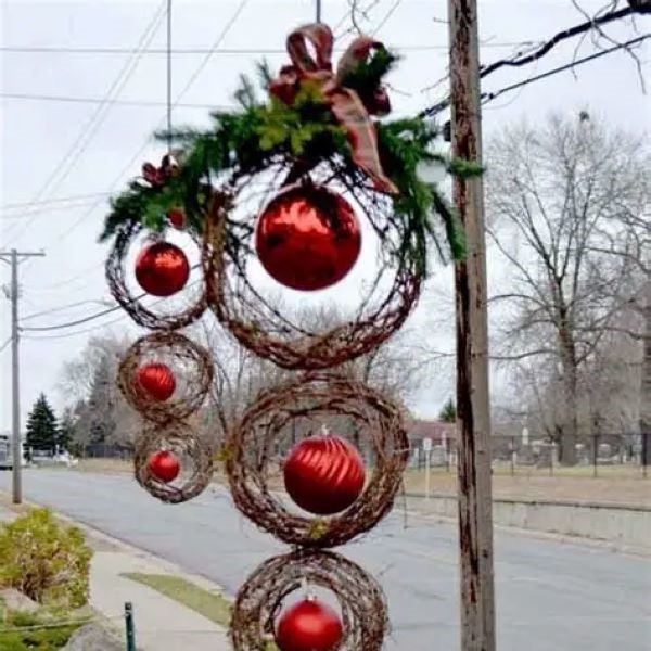 diy outdoor christmas decorations