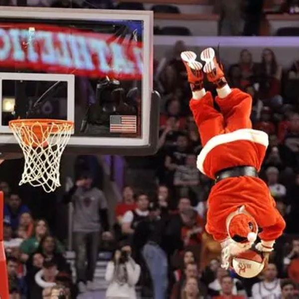 christmas basketball