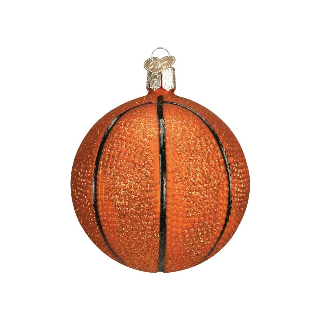 basketball christmas ornament