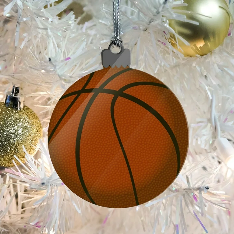 basketball christmas ornament