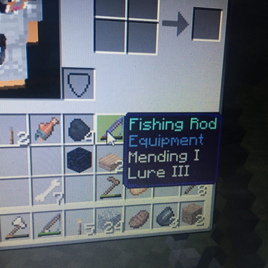 fishing rod minecraft