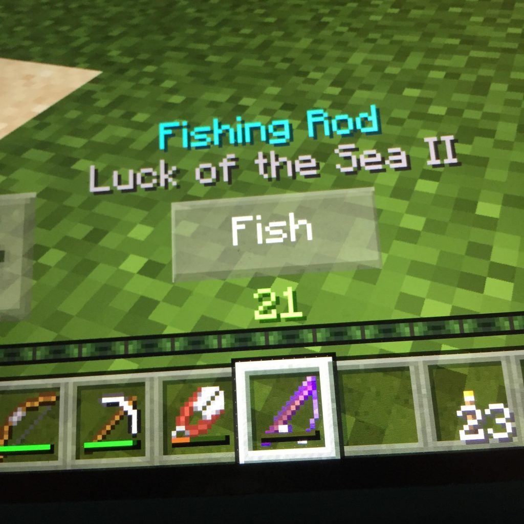 fishing rod minecraft