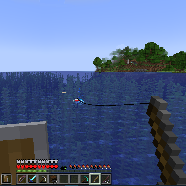 fishing rod minecraft