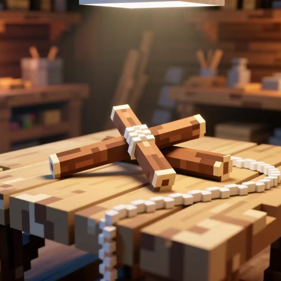 how to make fishing rod in minecraft