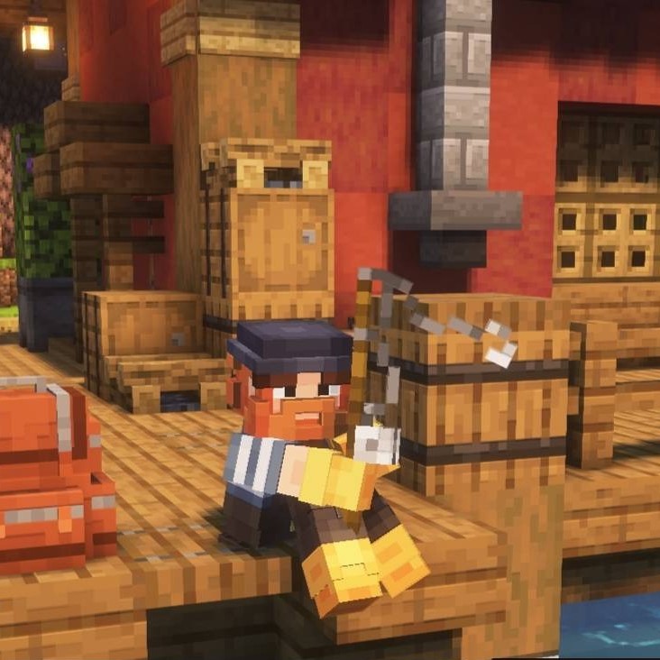 minecraft fishing rod recipe