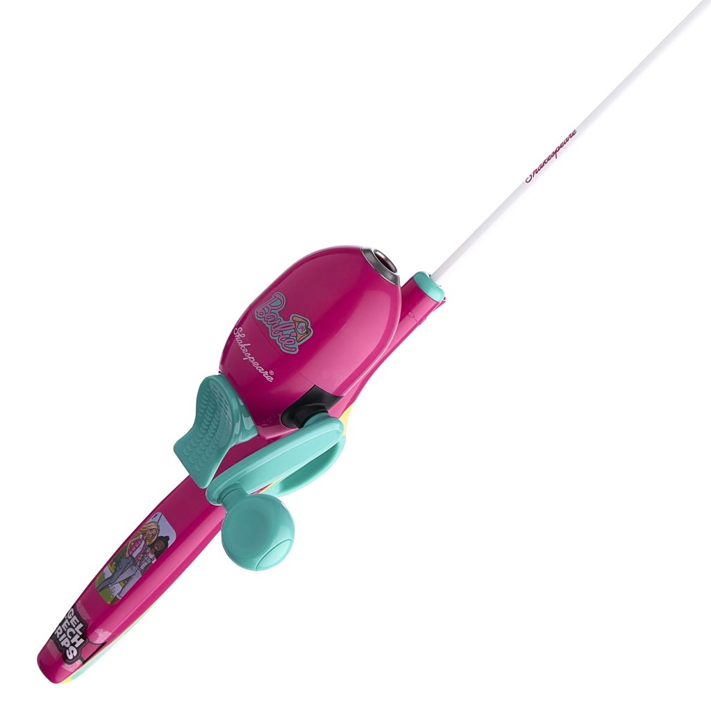 barbie fishing rod