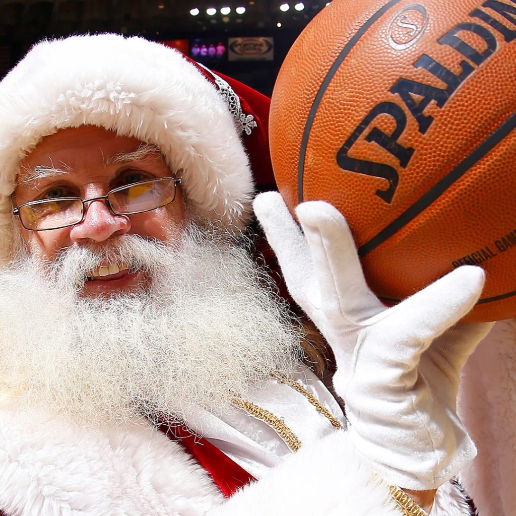 christmas basketball