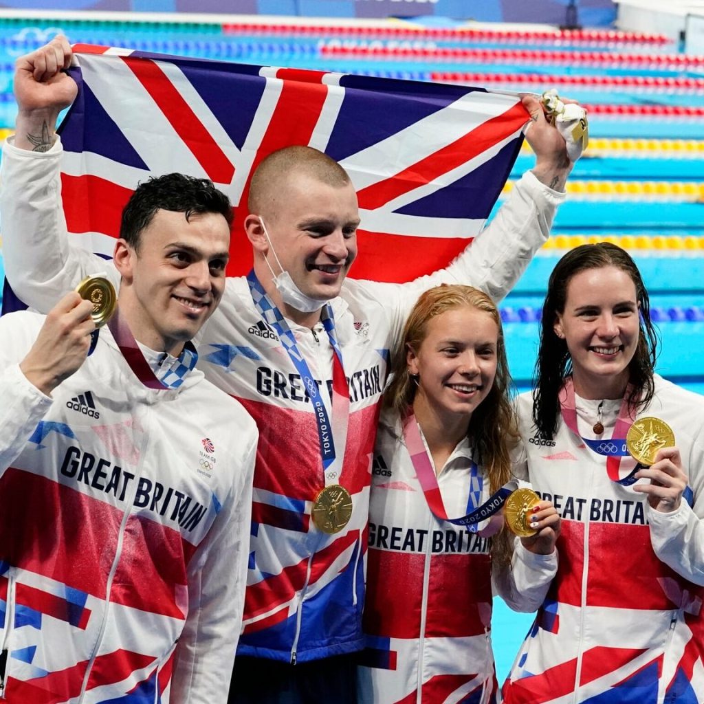olympic swimming medals