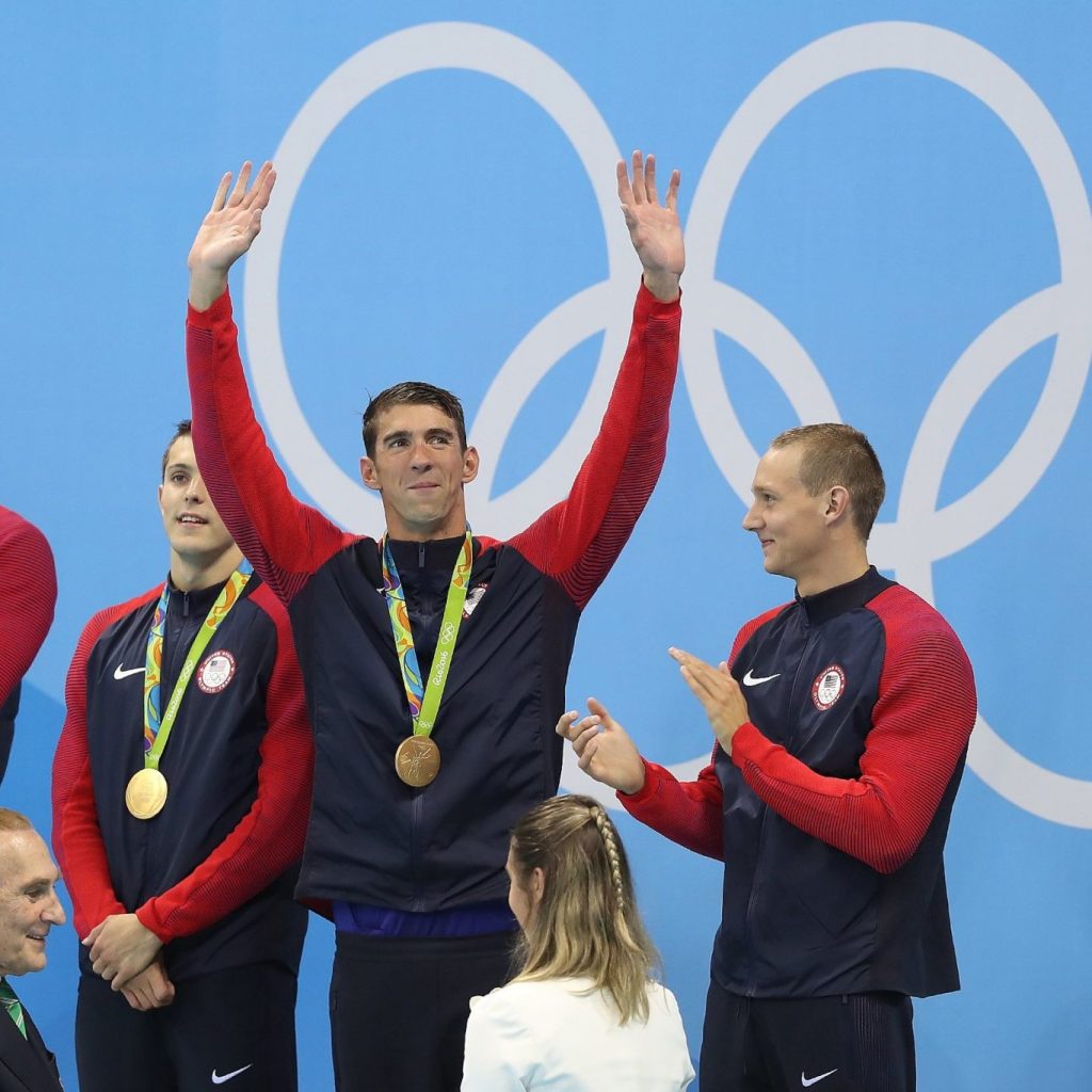 olympic swimming medals