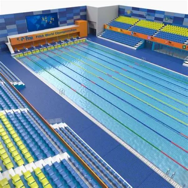 olympic swimming pool gallons