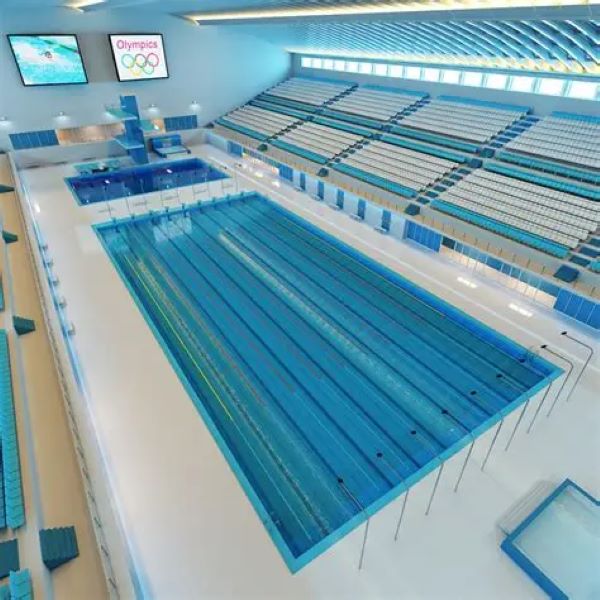 olympic swimming pool gallons