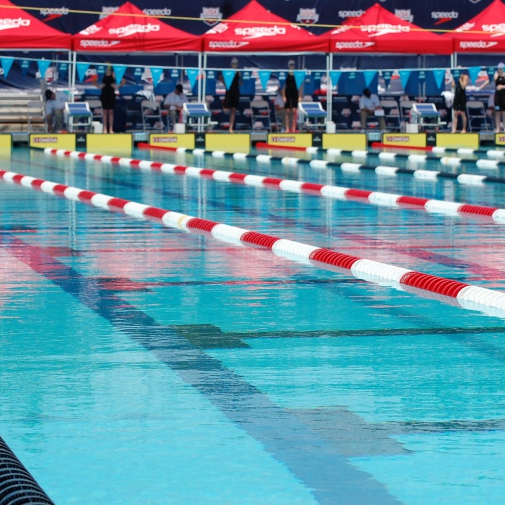 how many yards in a mile swimming