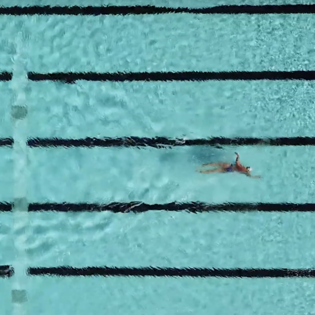 how many yards in a mile swimming