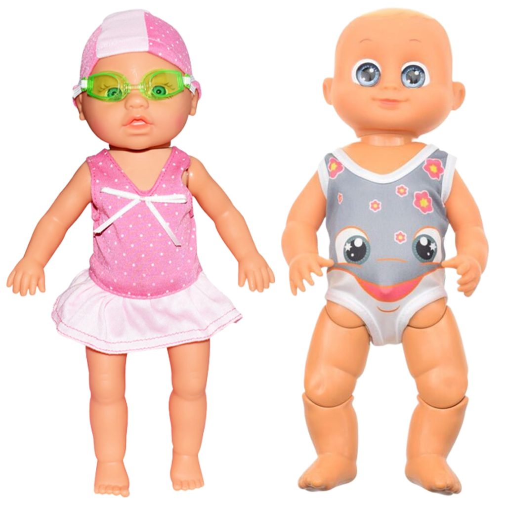 swimming baby doll