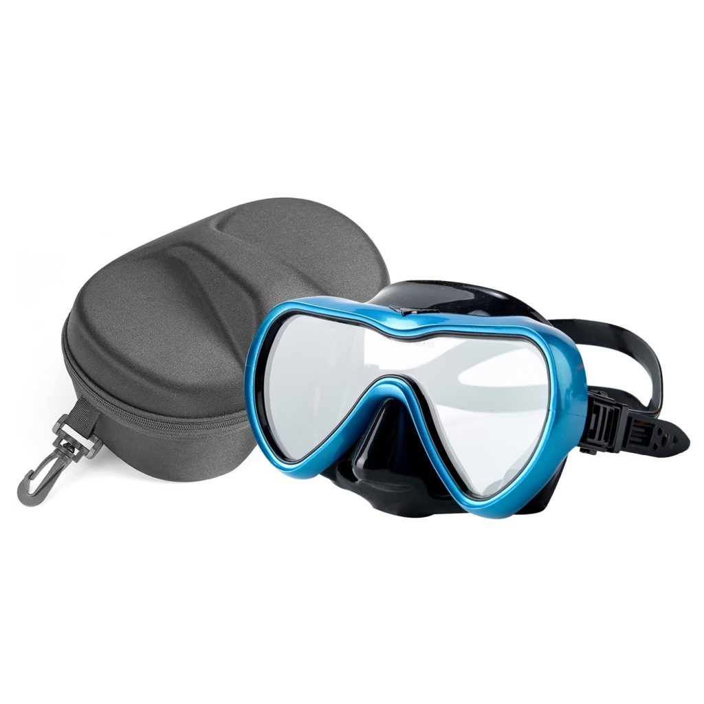 swimming goggles with nose cover