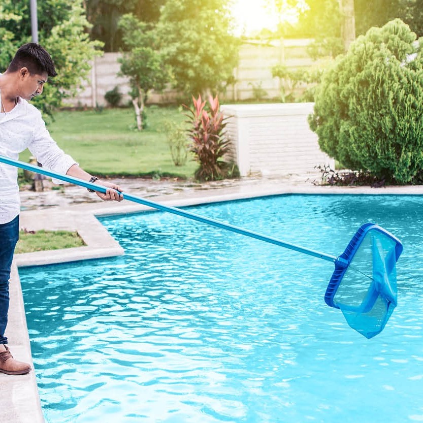 swimming pool cleaning