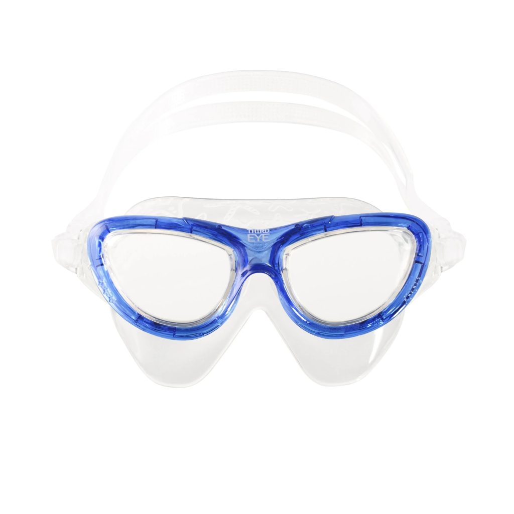 swimming goggles with nose cover