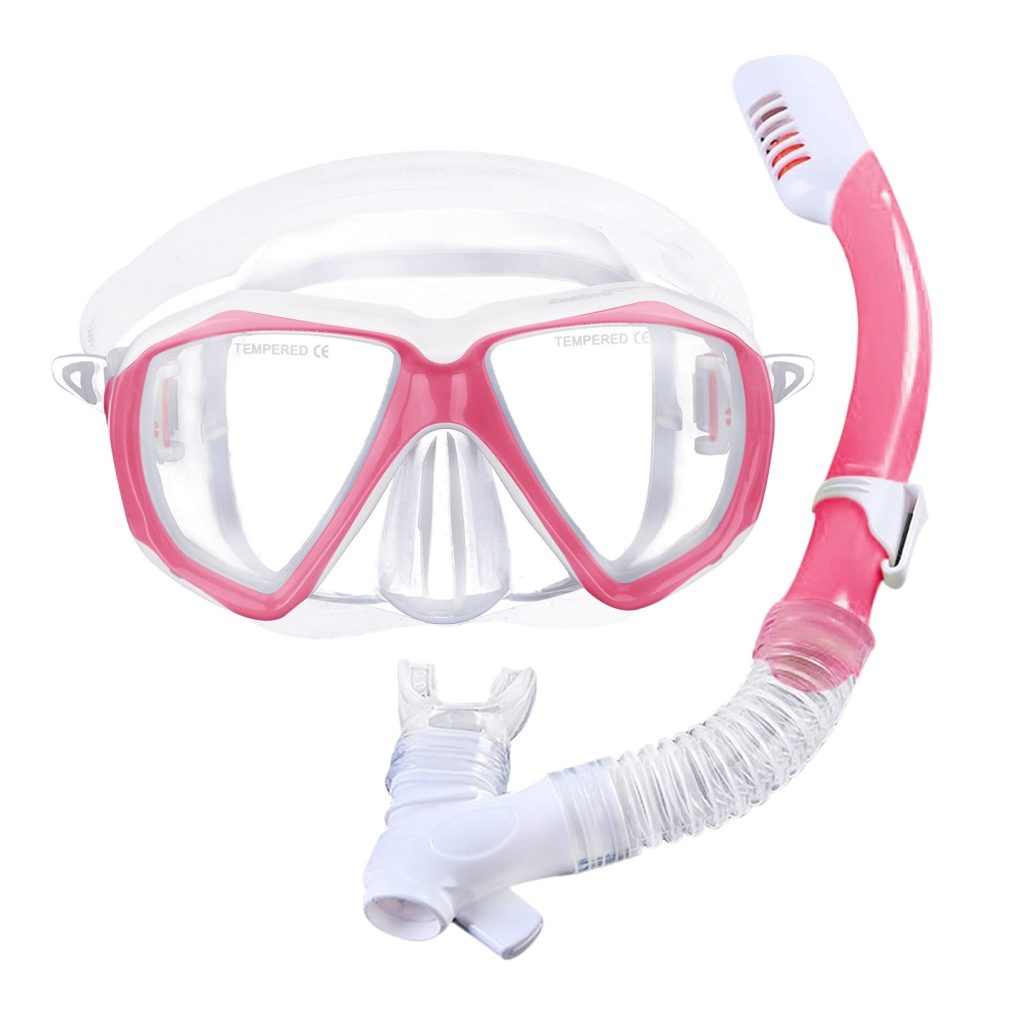 swimming goggles with nose cover