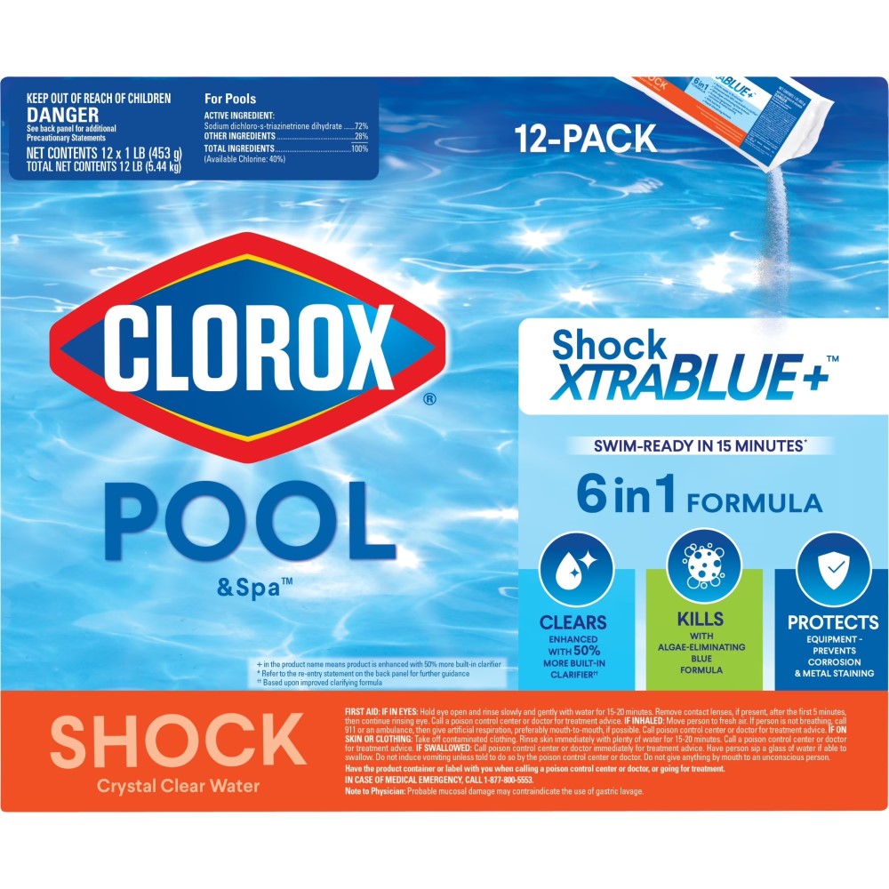 swimming pool shock