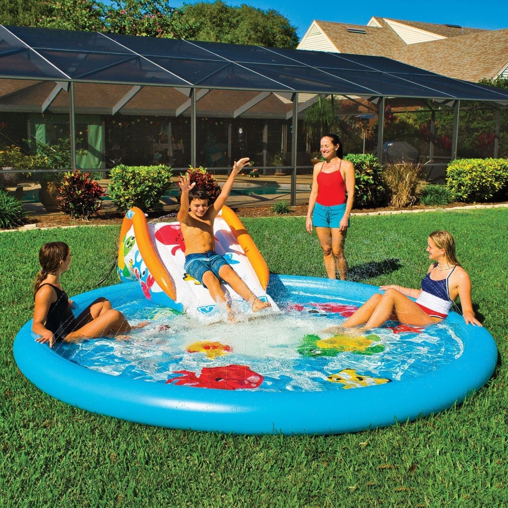 blow up swimming pool