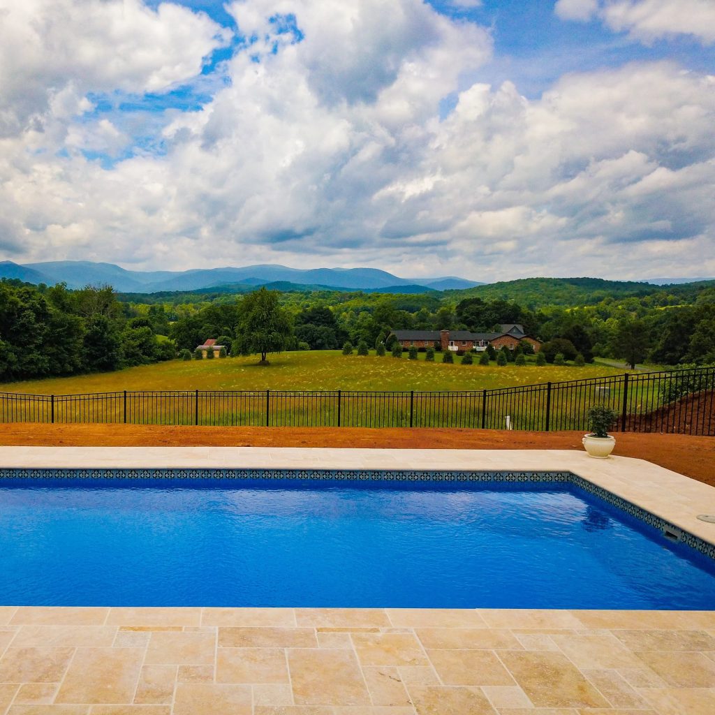 rectangle swimming pool
