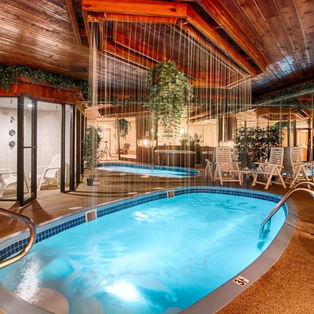 hotel with swimming pool