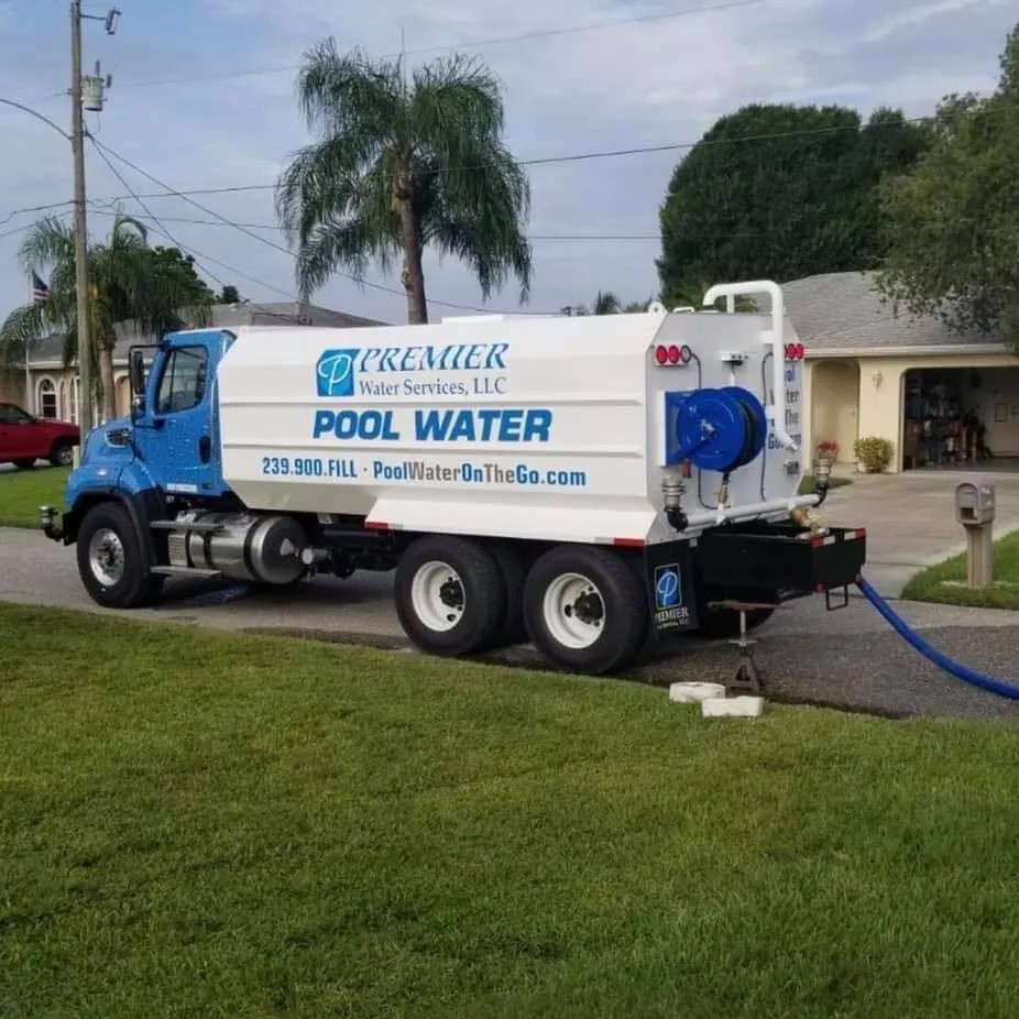 swimming pool water delivery