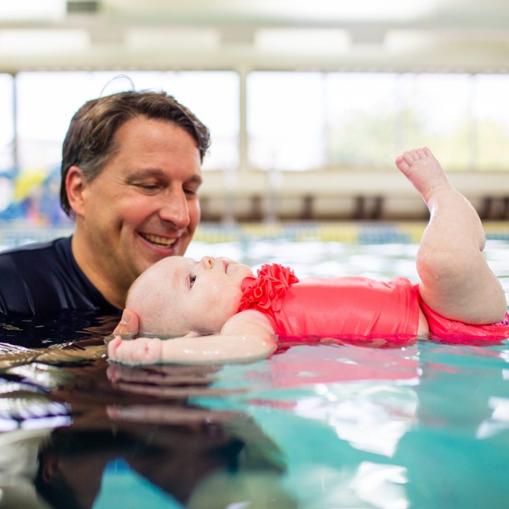 infant swimming