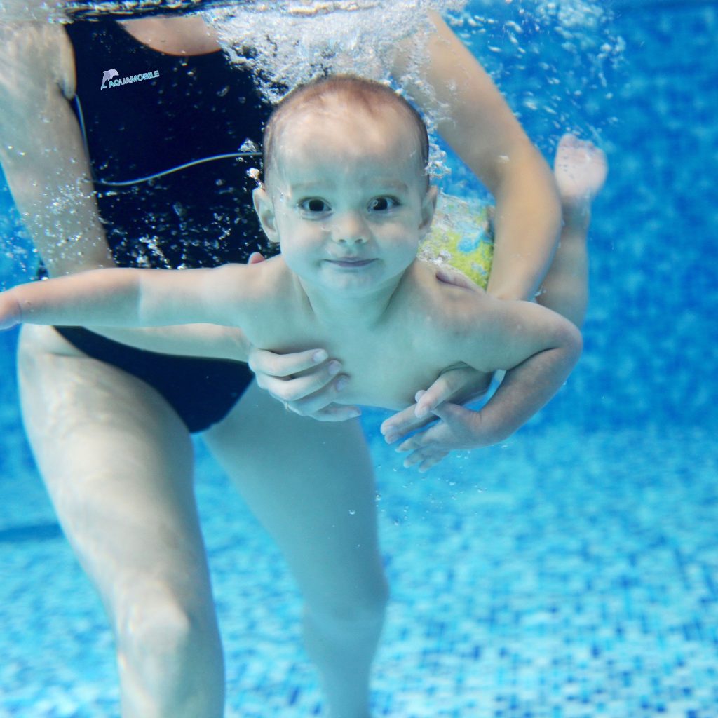 infant swimming