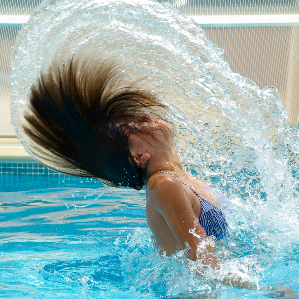swimming with tampon