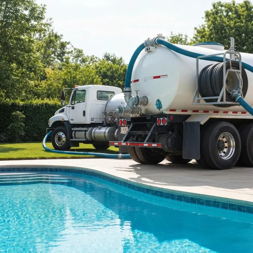 swimming pool water delivery