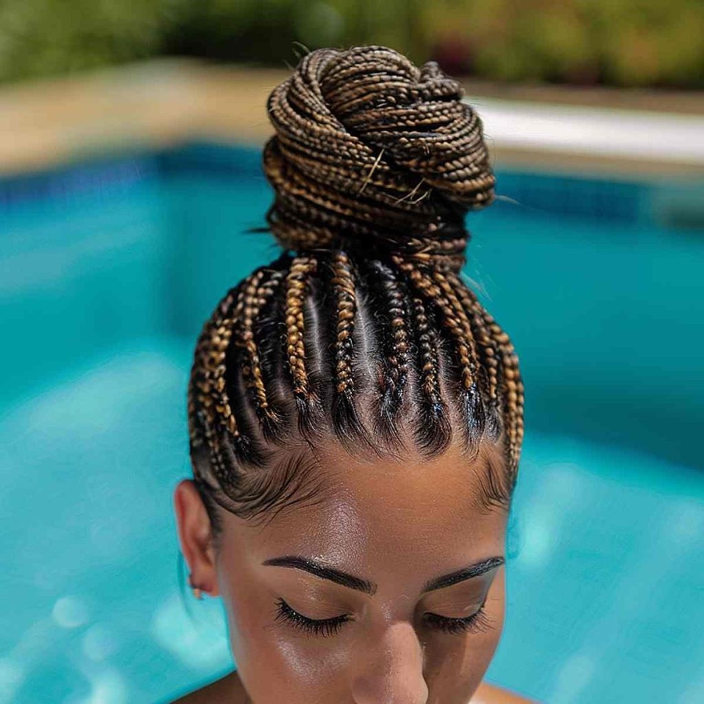 hairstyles for swimming