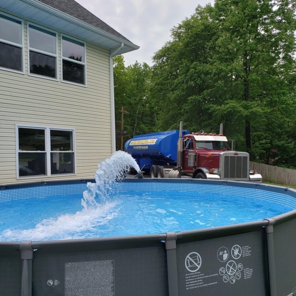 swimming pool water delivery