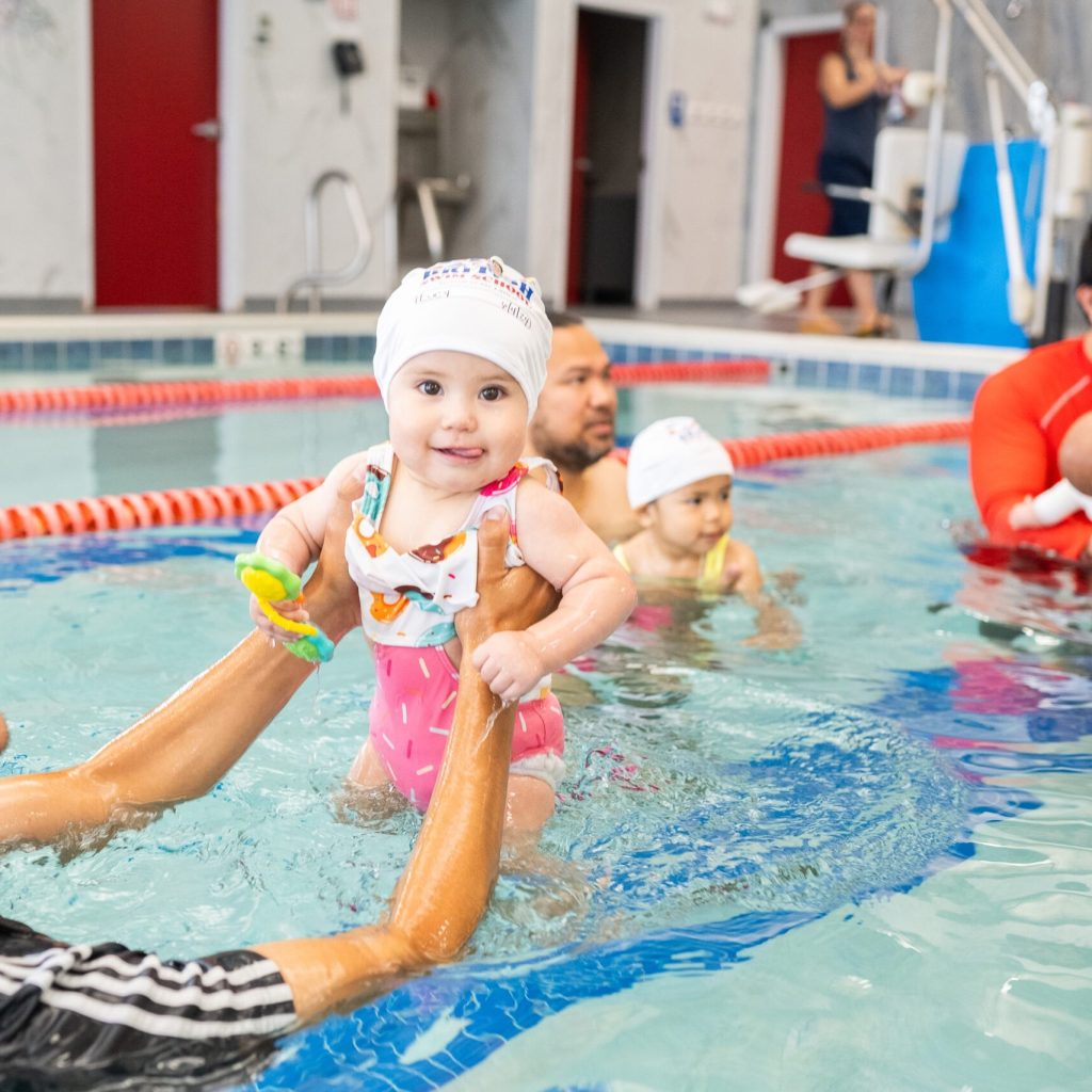 infant swimming