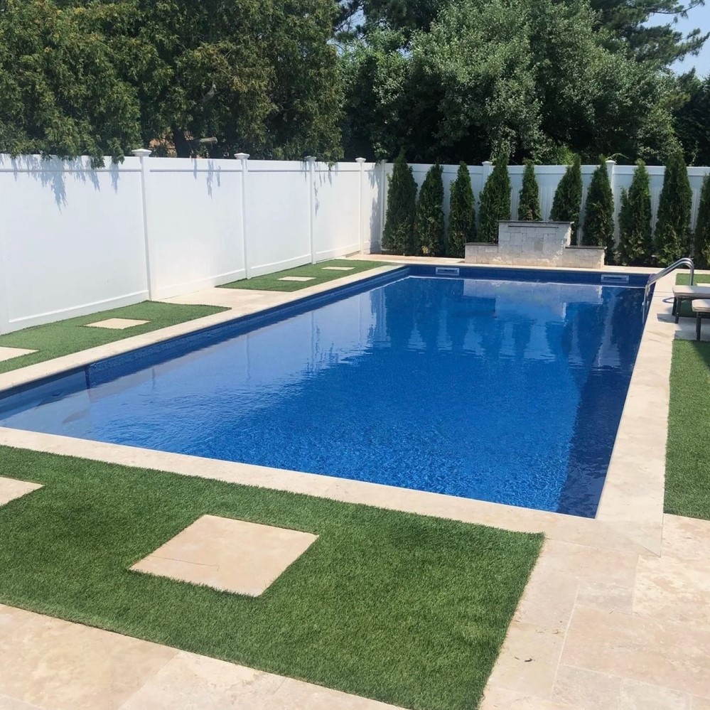 rectangle swimming pool