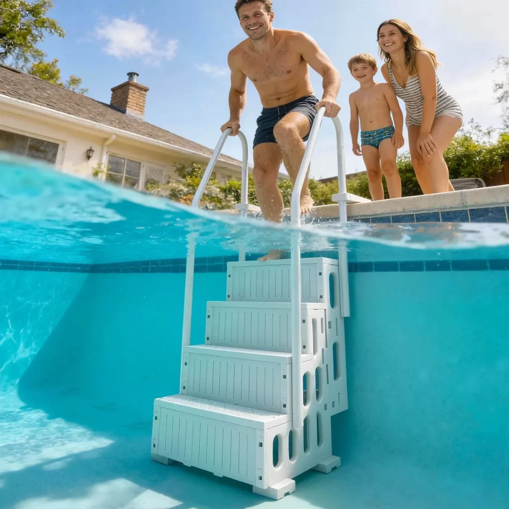 swimming pool ladder