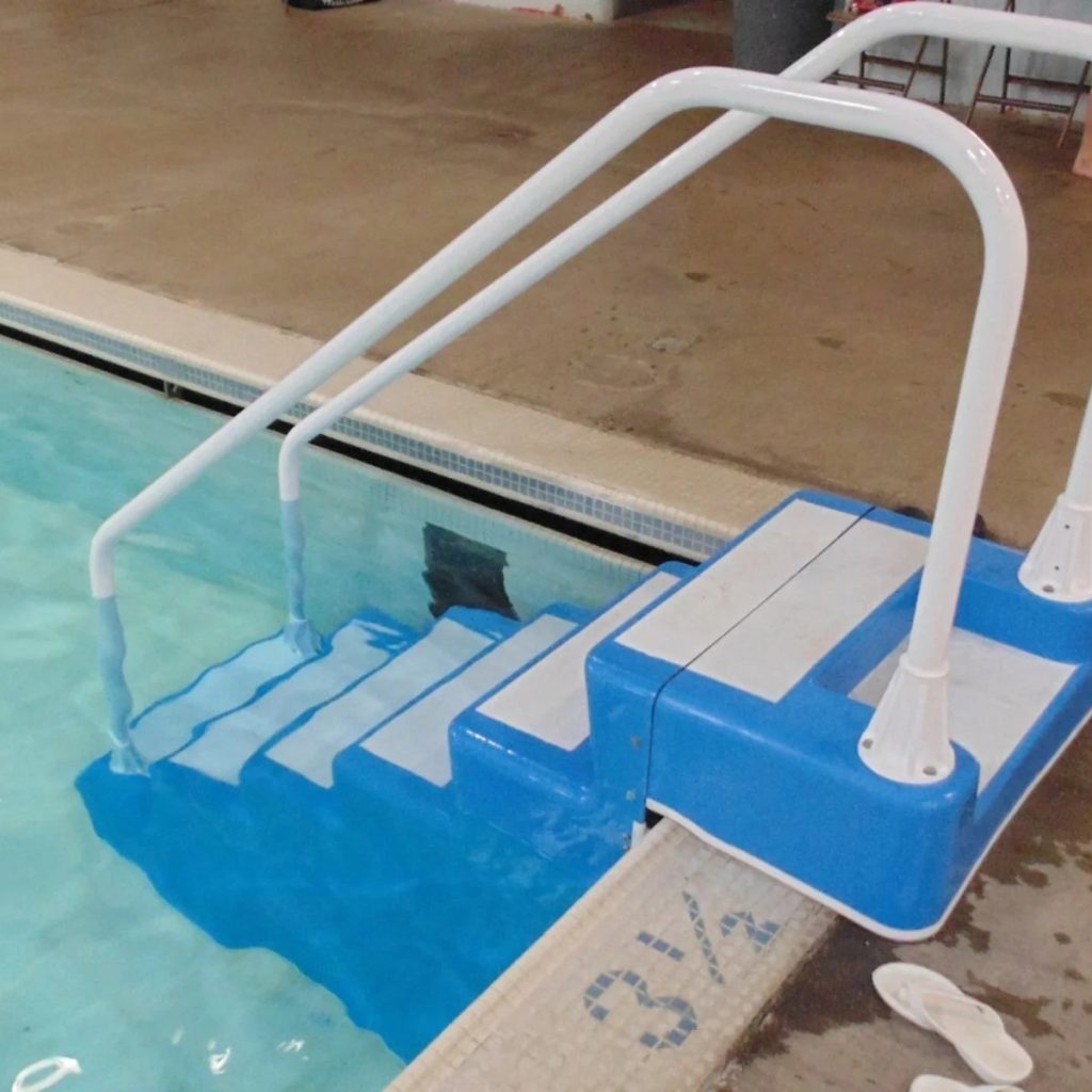 swimming pool steps
