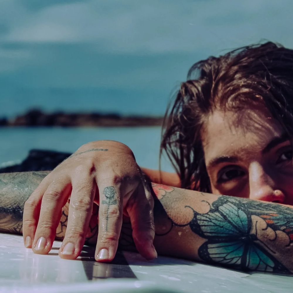 swimming with tattoo after one week