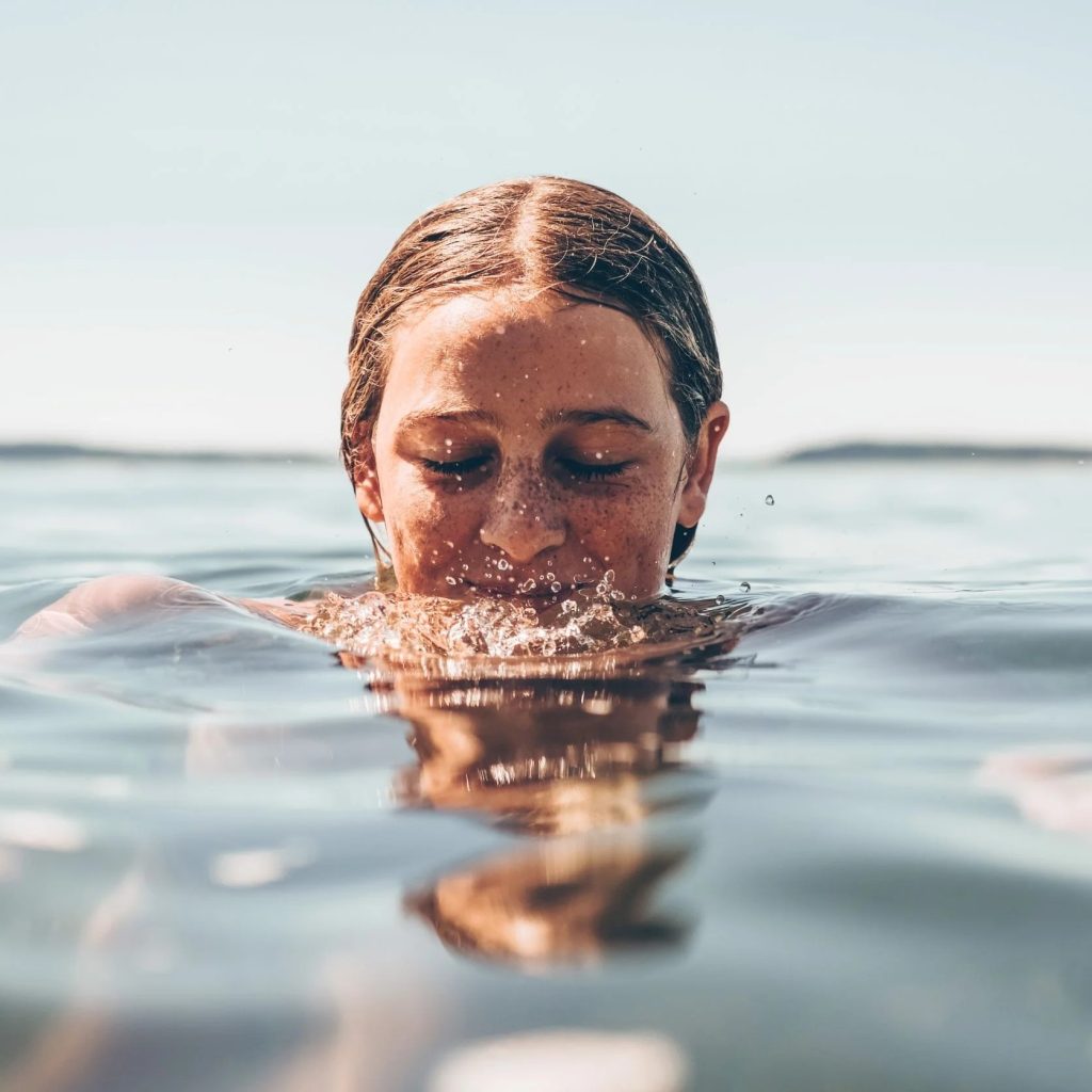 swimming with tattoo after one week