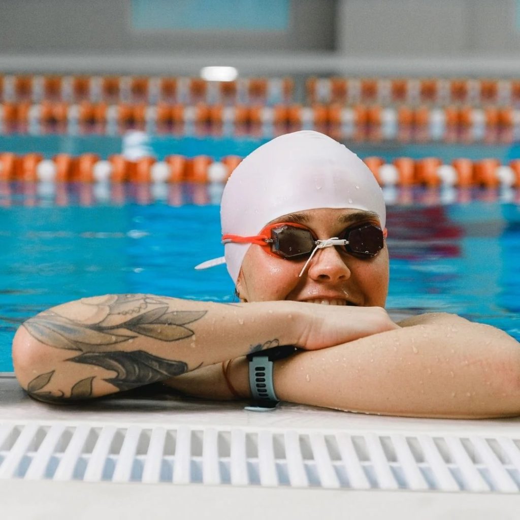 swimming with tattoo after one week