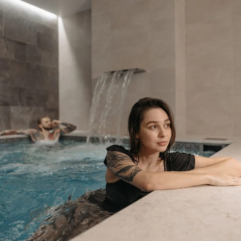 swimming with tattoo after one week