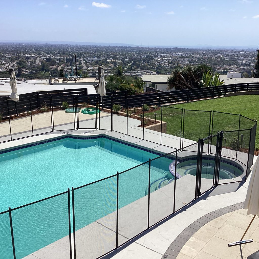 swimming pool fence