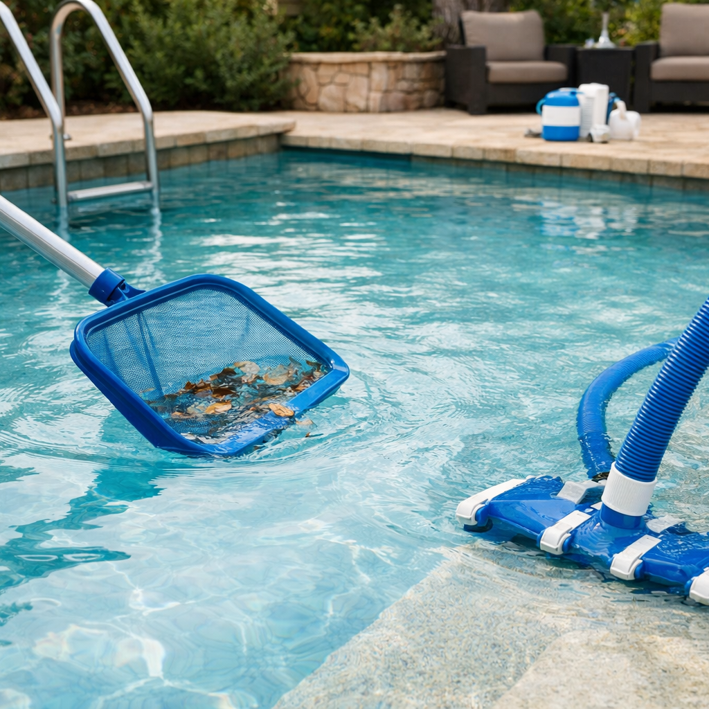 swimming pool cleaning service