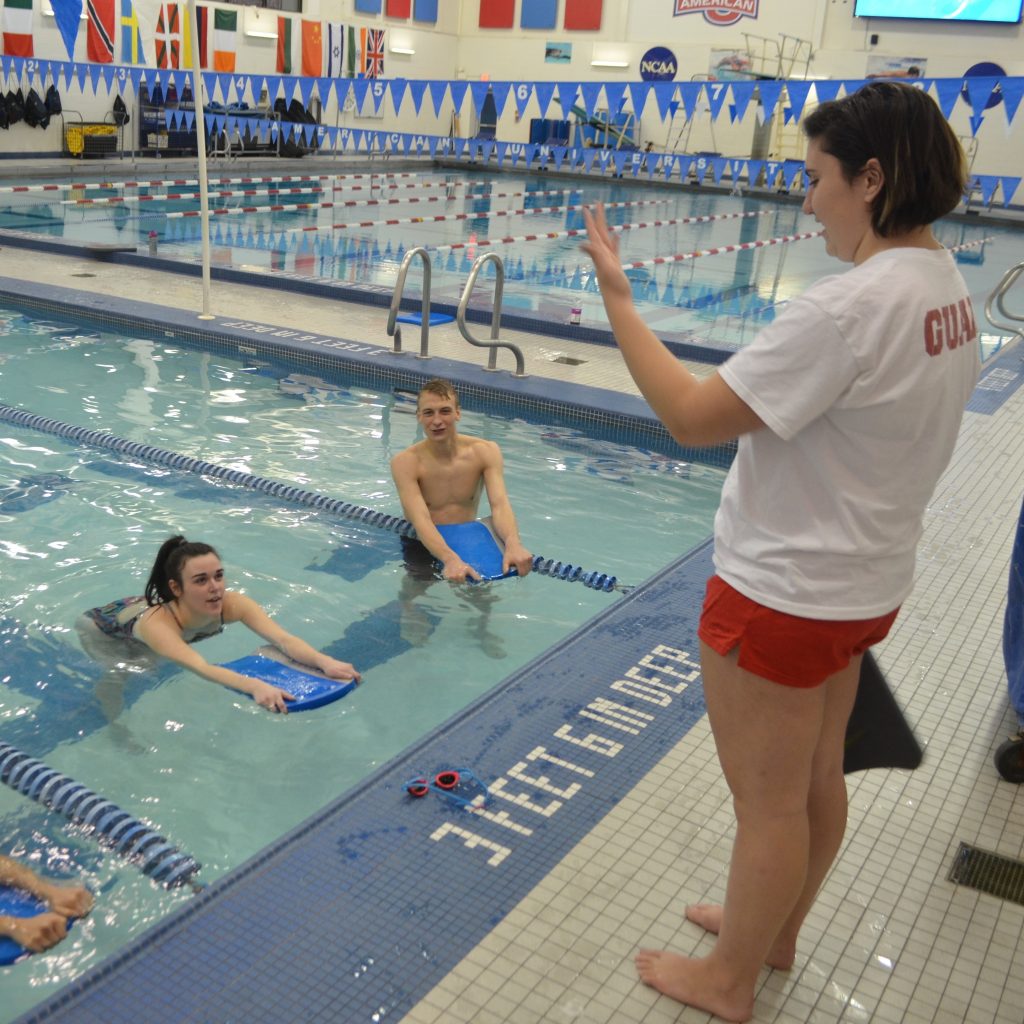 swimming lesson adult